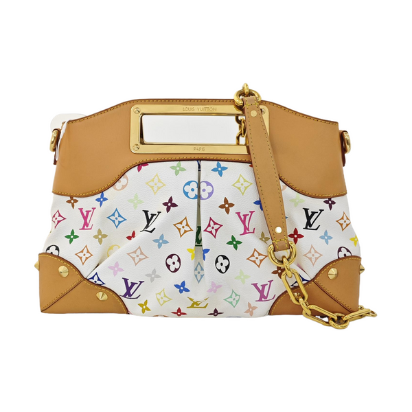 LV × TM JUDY MM Monogram Coated Canvas White
