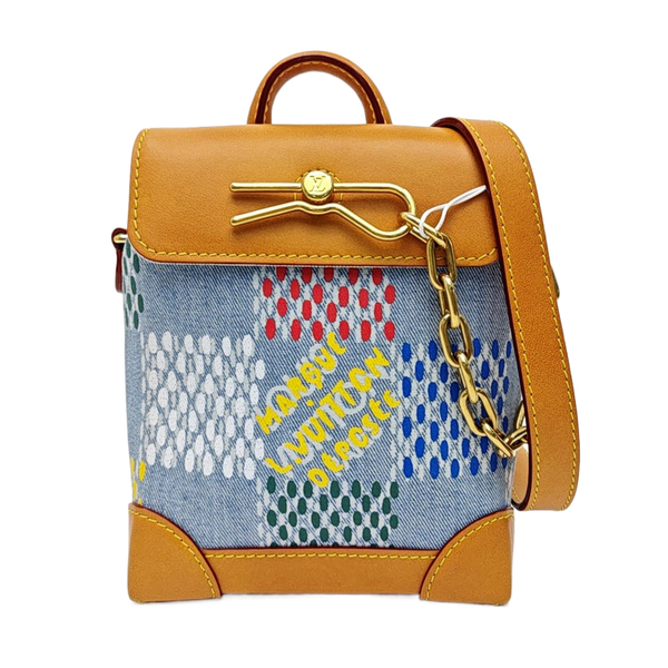 STEAMER Nano Damier Canvas Blue