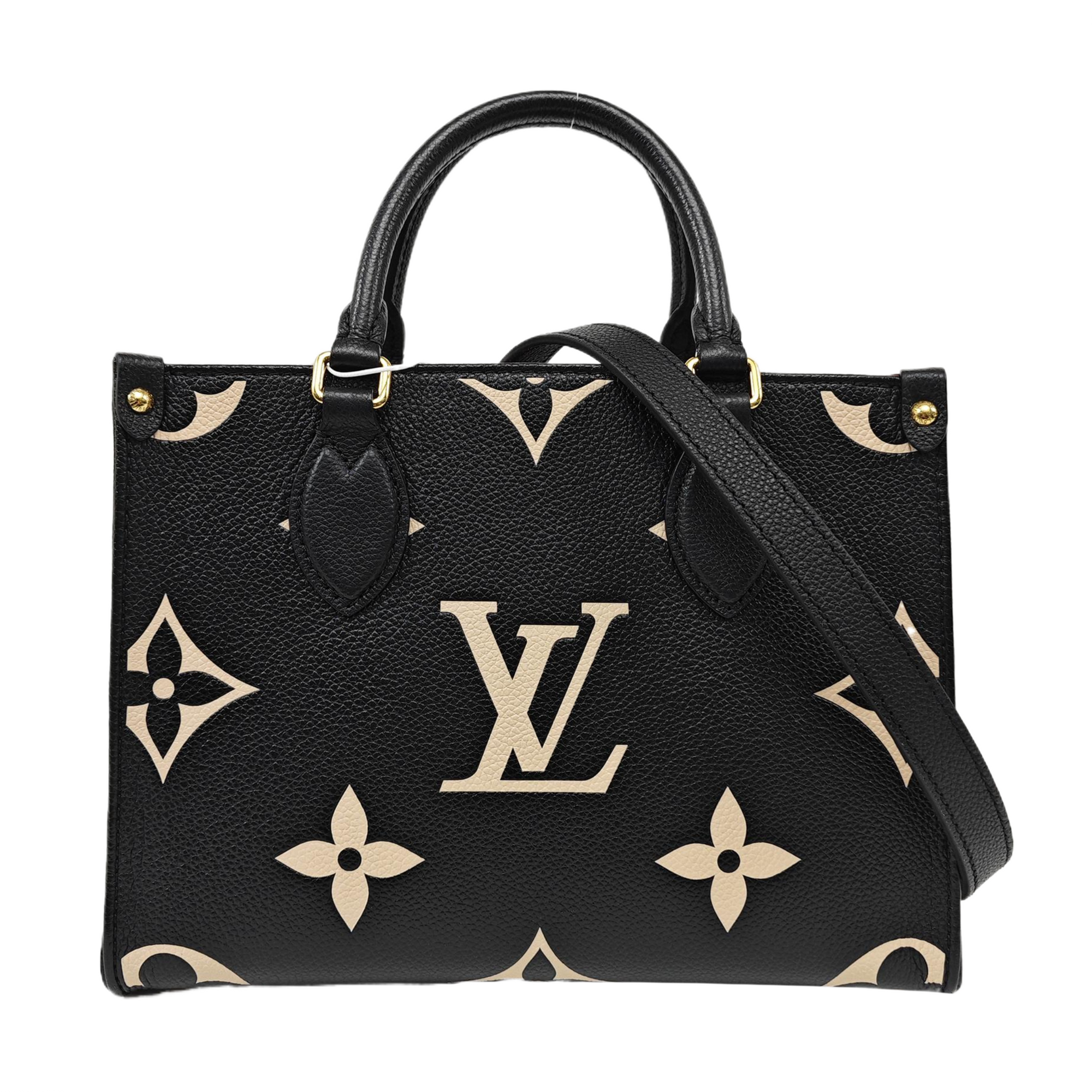 ONTHEGO PM Calfskin Black