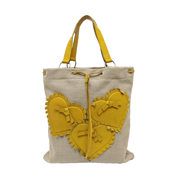 Canvas Tote Bag Beige