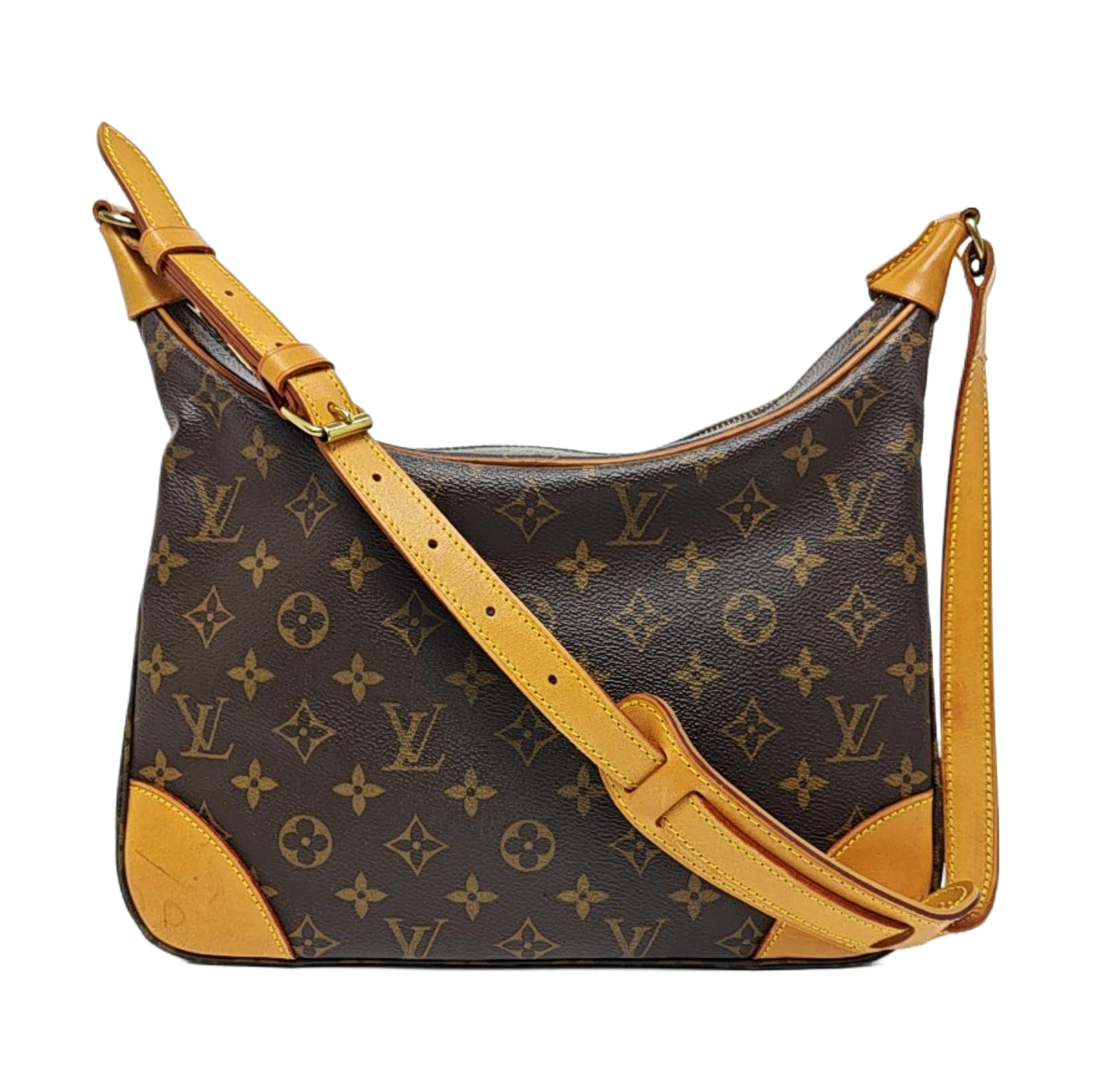 BOULOGNE Monogram Coated Canvas Brown