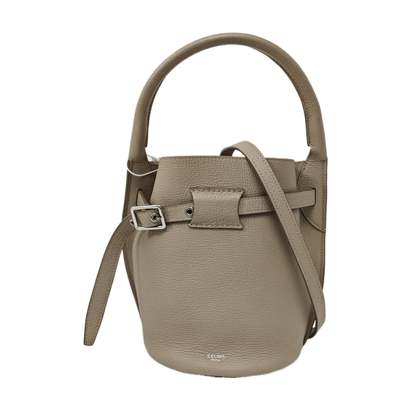 BIG BAG Nano Calfskin Gray