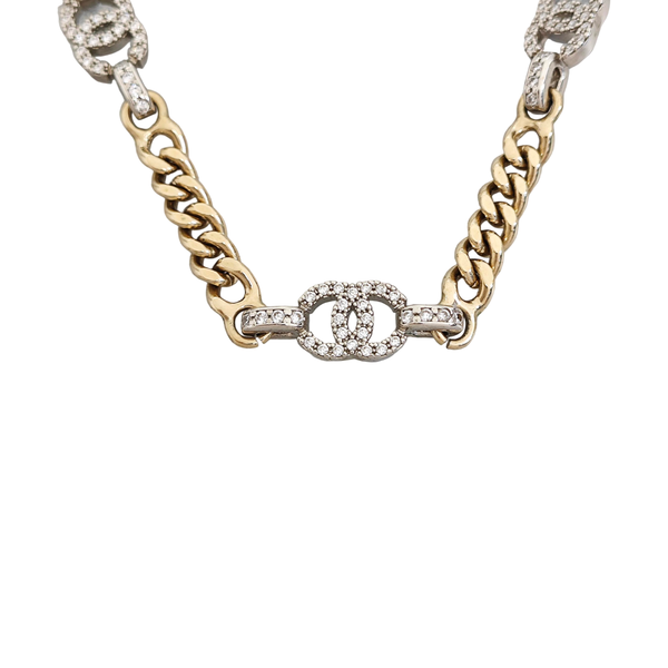 Lab-Grown Diamond Gold Necklace