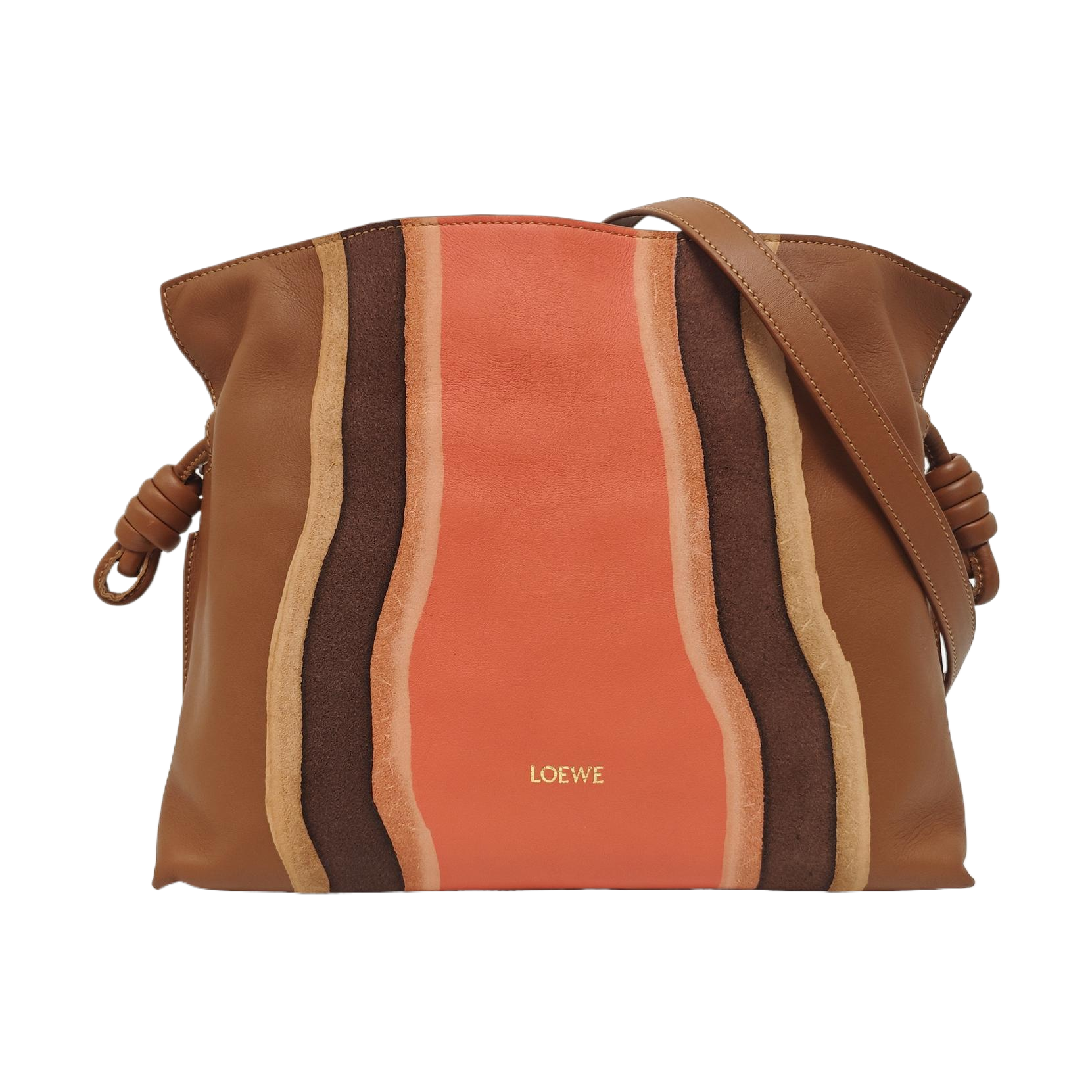 Lamenco Landscape Medium Calfskin Brown