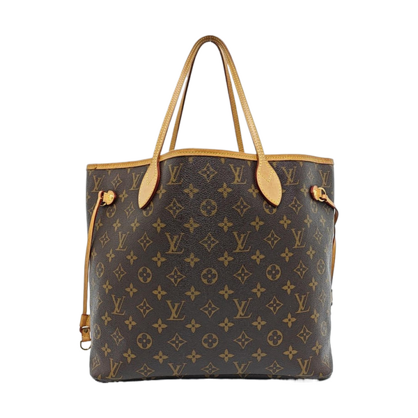 NEVERFULL MM Lona Monogram Revestida Marrón