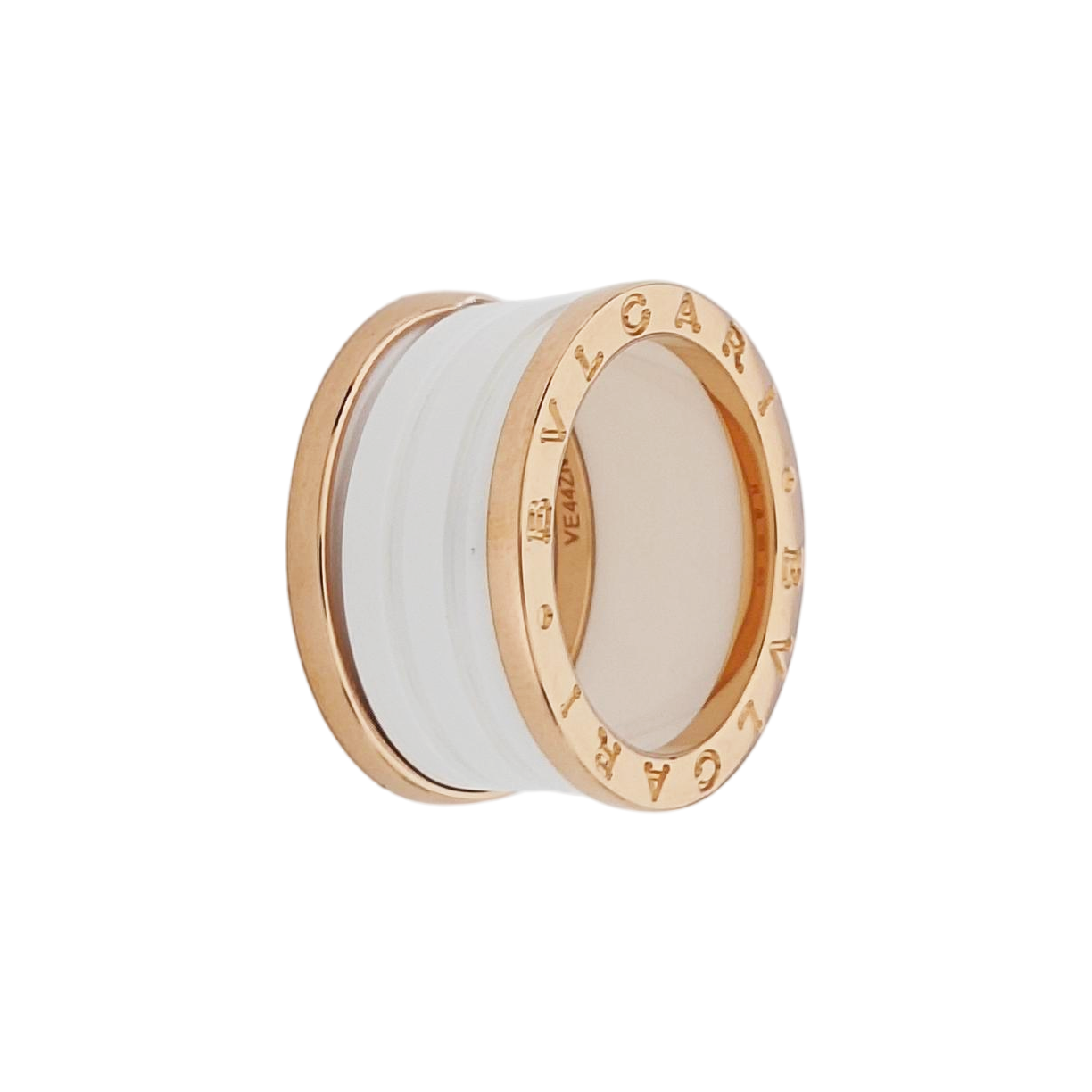 B.ZERO1 18k Rose Gold Ring EU 54