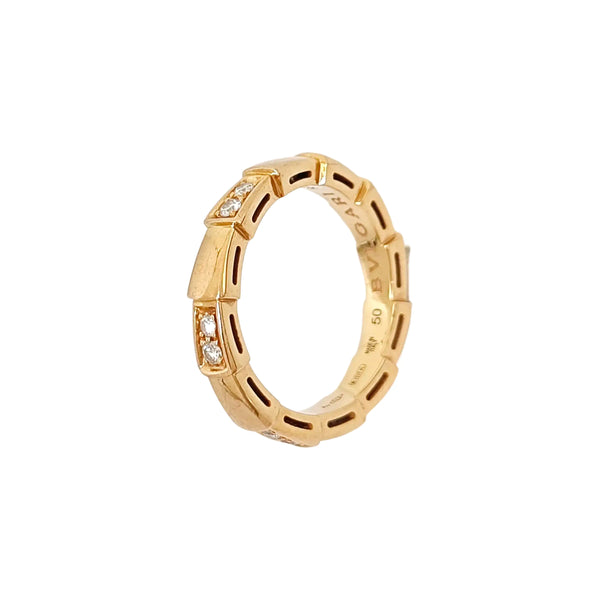 SERPENTI 18k Rose Gold Ring EU 50