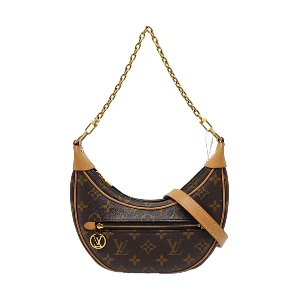 LOOP Monogram Coated Canvas Brown