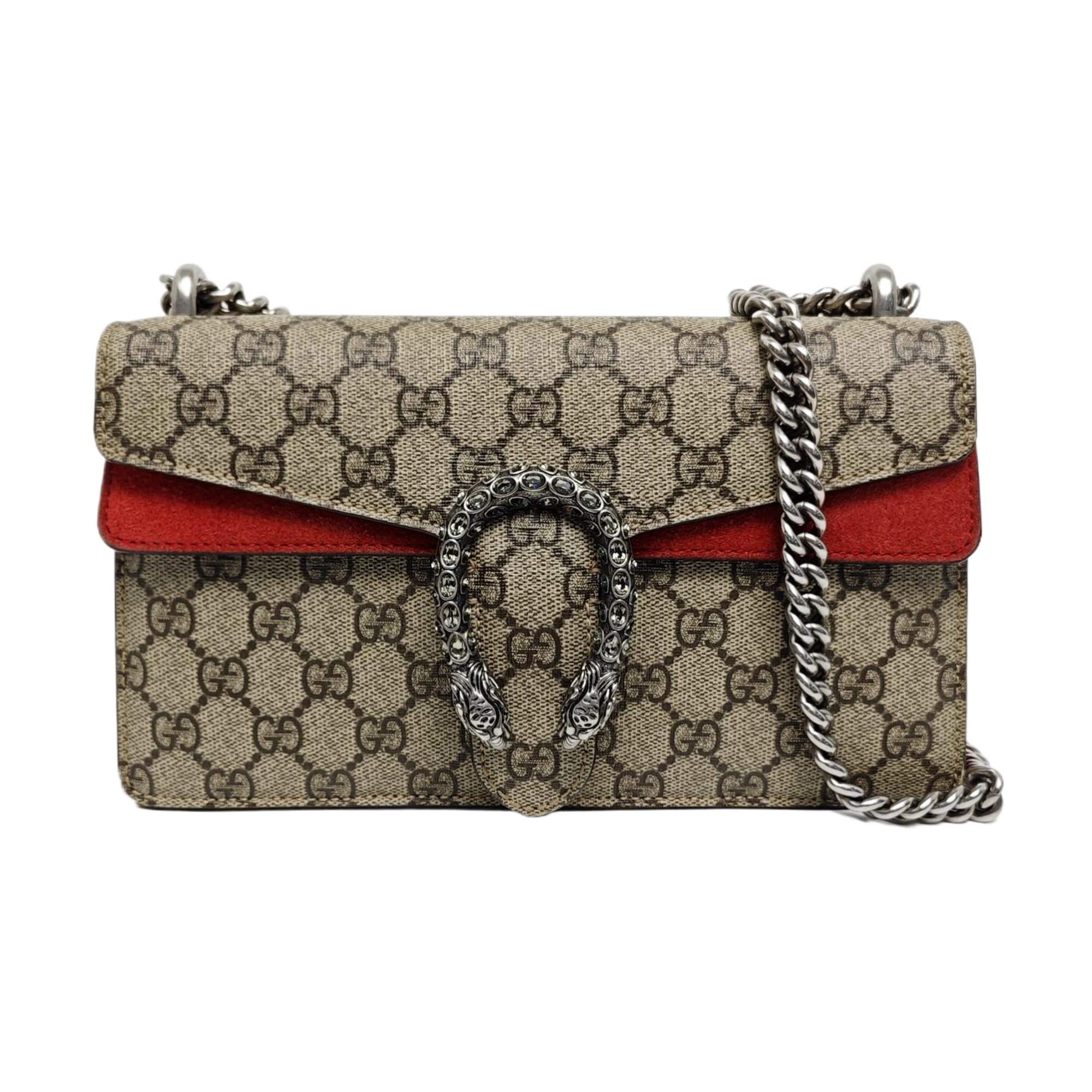 Authenticated pre-owned  Dionysus Small Monogram Coated Canvas Beige - Crossbody Bag at Looply