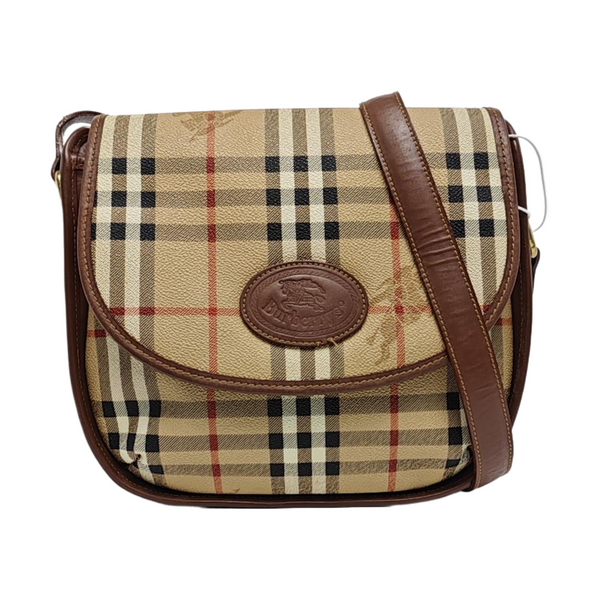 Coated Canvas Shoulder Bag Multicolor