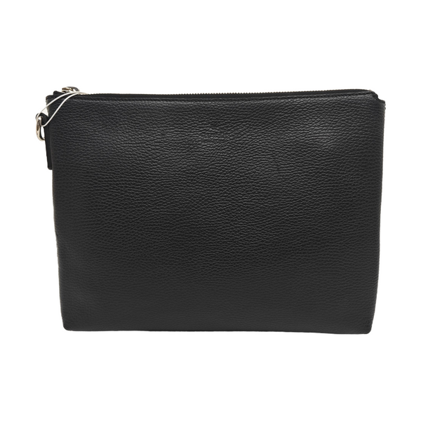 Calfskin Clutch Black