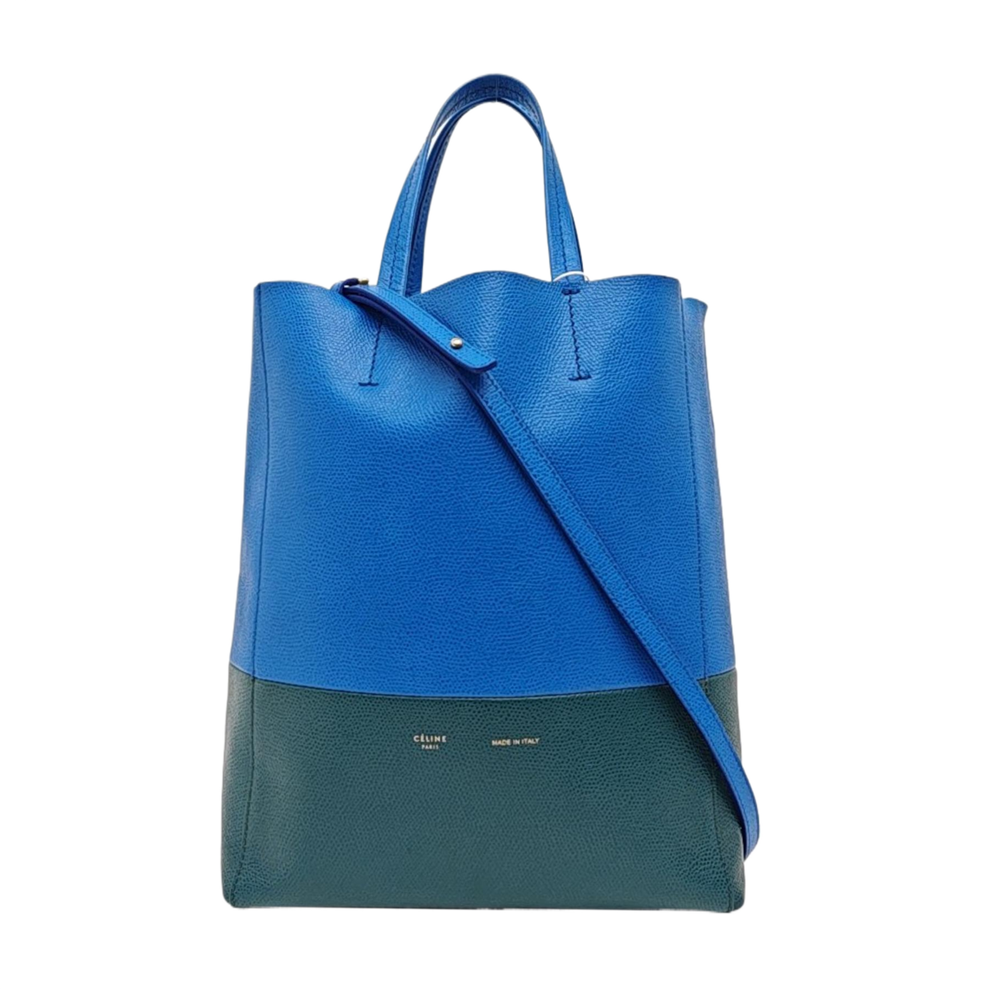 VERTICAL CABAS Mini Calfskin Blue