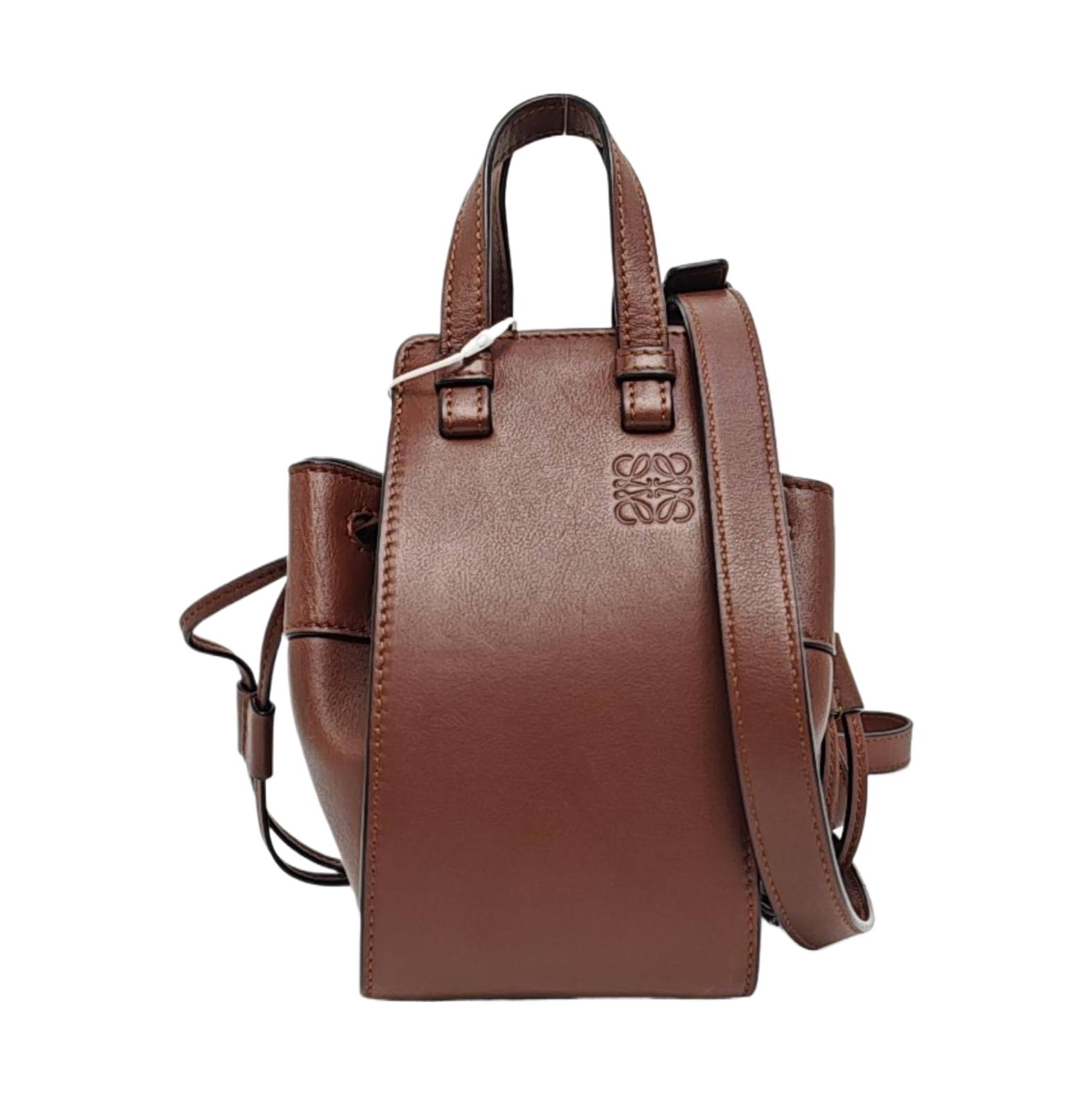 Authenticated pre-owned  Hammock Mini Calfskin Brown - Shoulder Bag at Looply