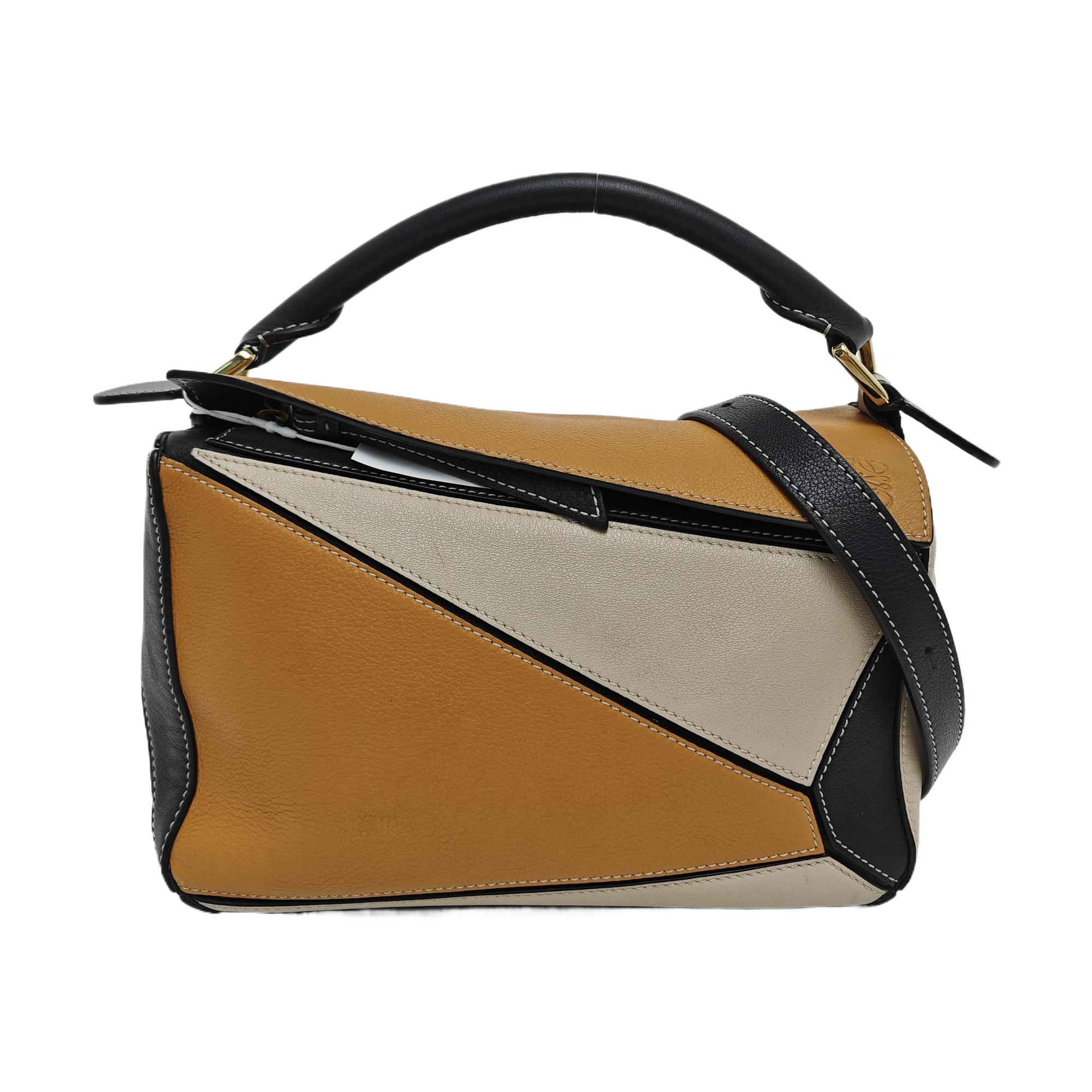 Authenticated pre-owned  Puzzle Small Calfskin Multicolor - Shoulder Bag at Looply