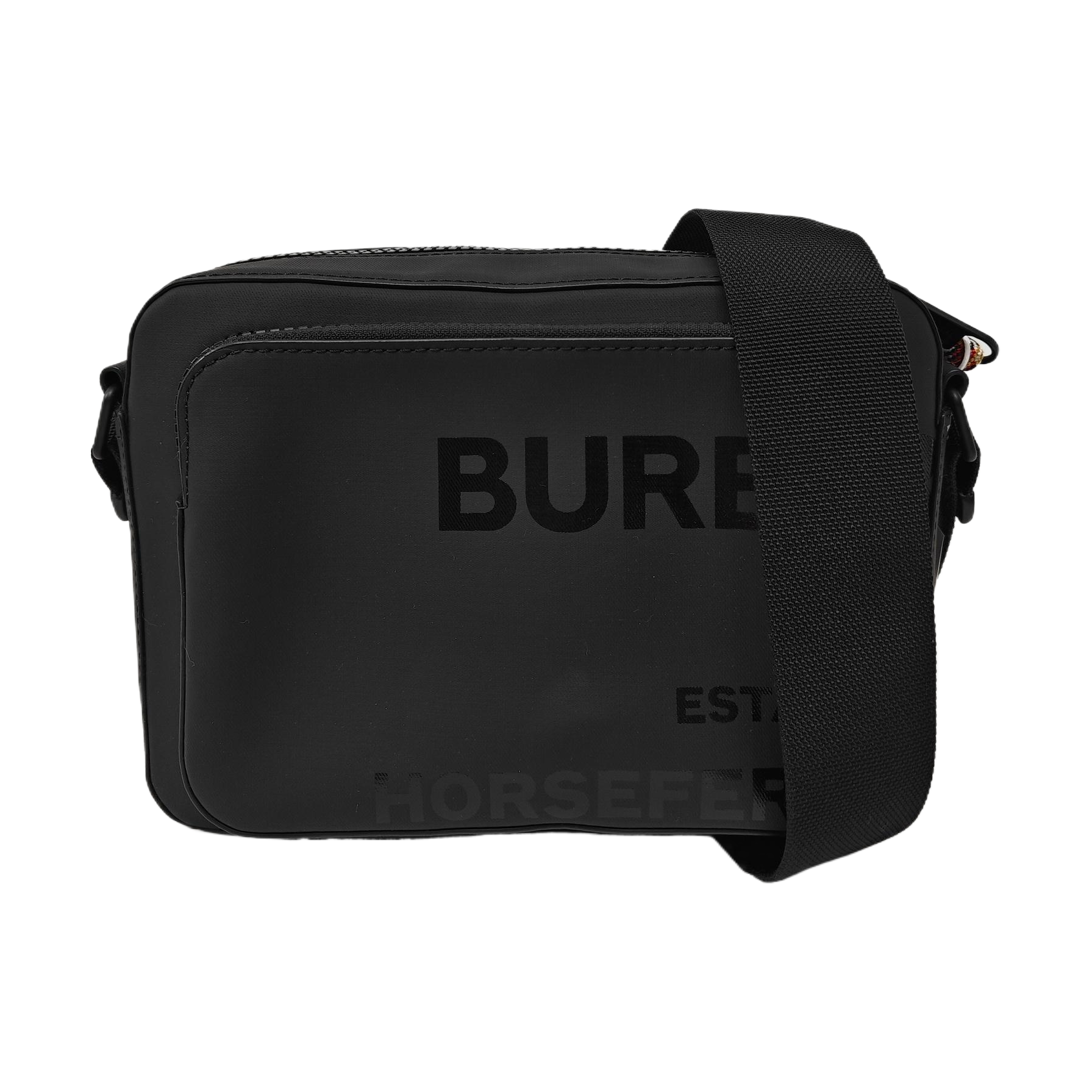 Fabric Shoulder Bag Black