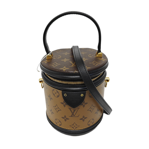 CANNES PM Monogram Coated Canvas Brown