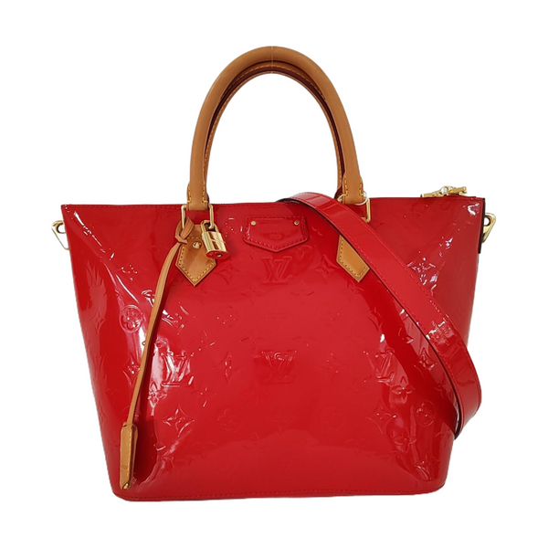 MONTEBELLO MM Patent Leather Red