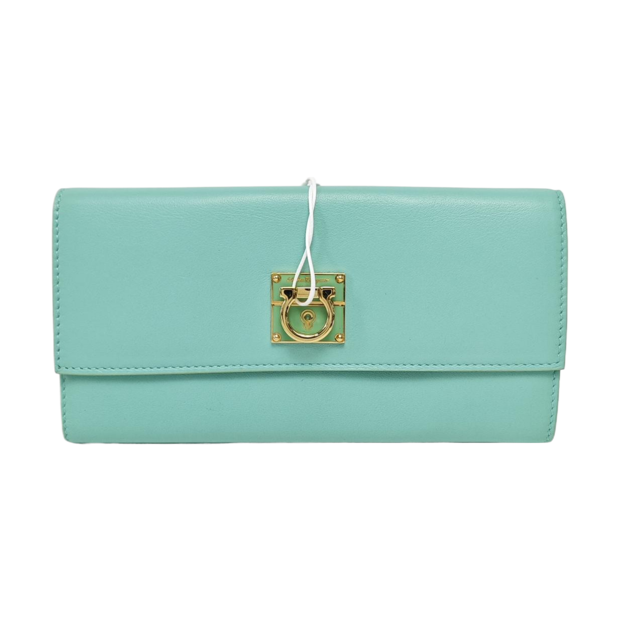 Calfskin Wallet Blue