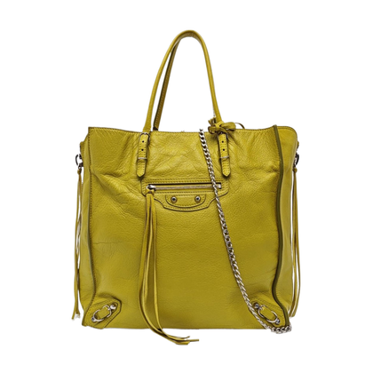 Classic City Small Lambskin Green