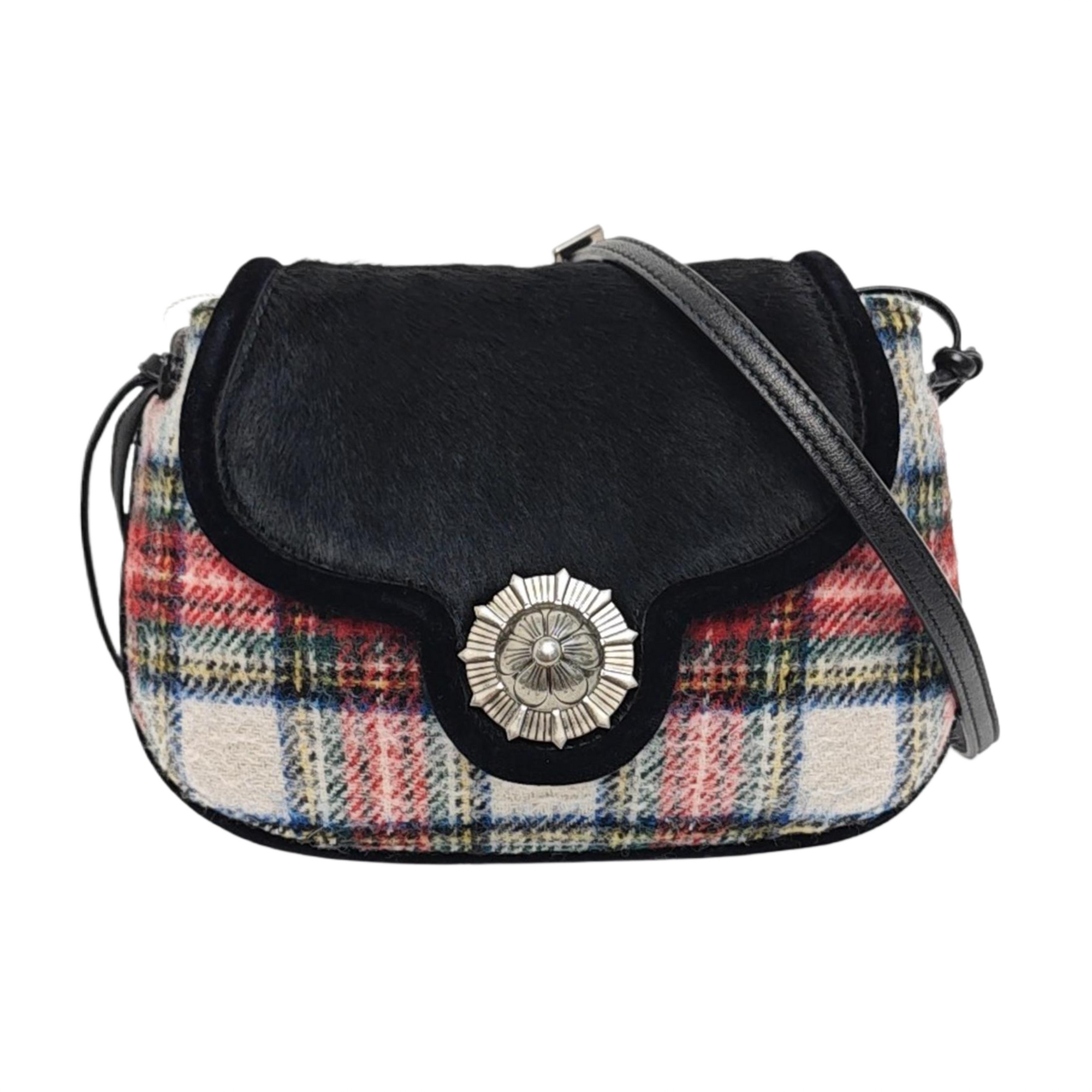 Fabric Crossbody Bag Multicolor