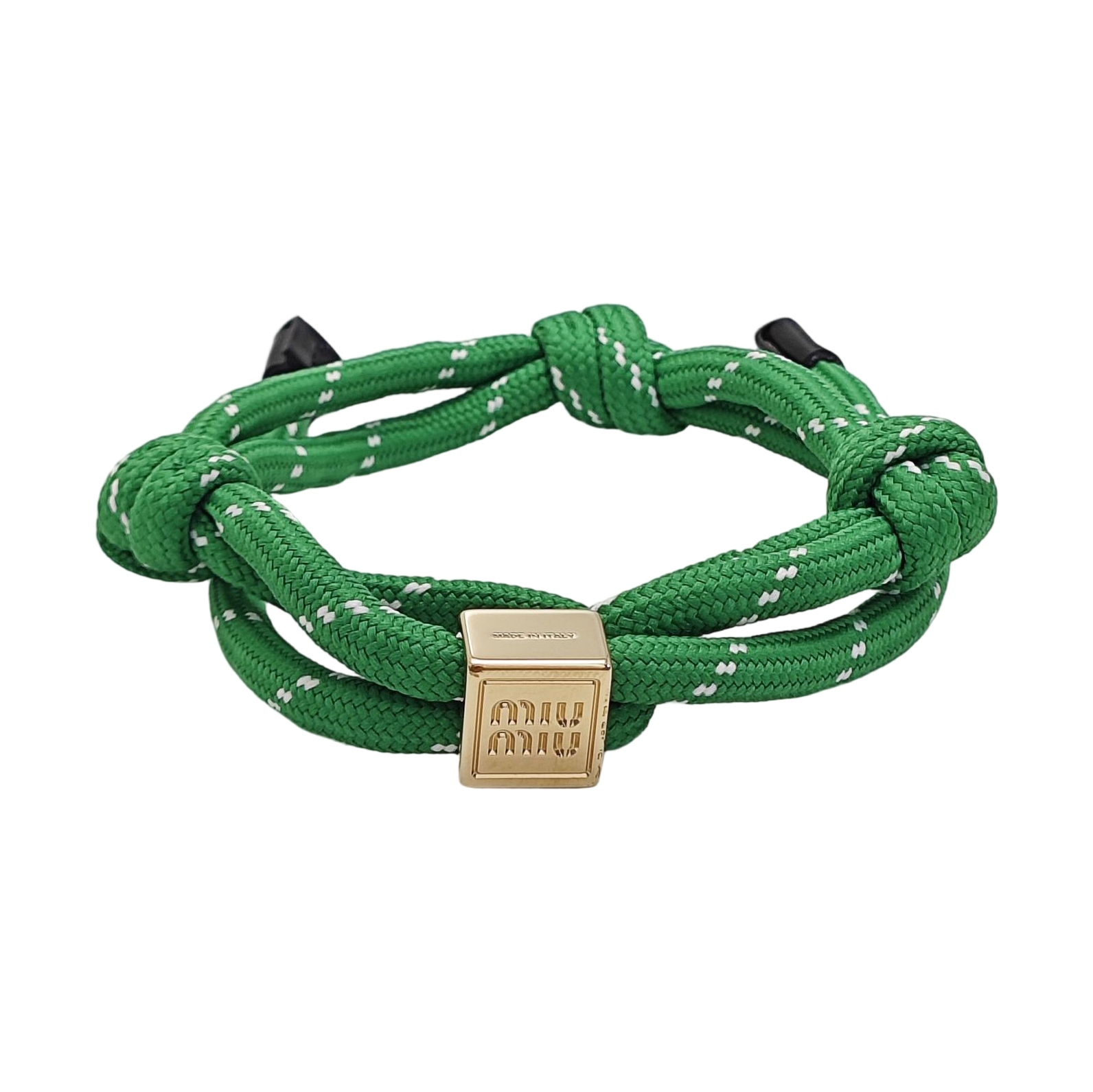 Fabric Green Bracelet