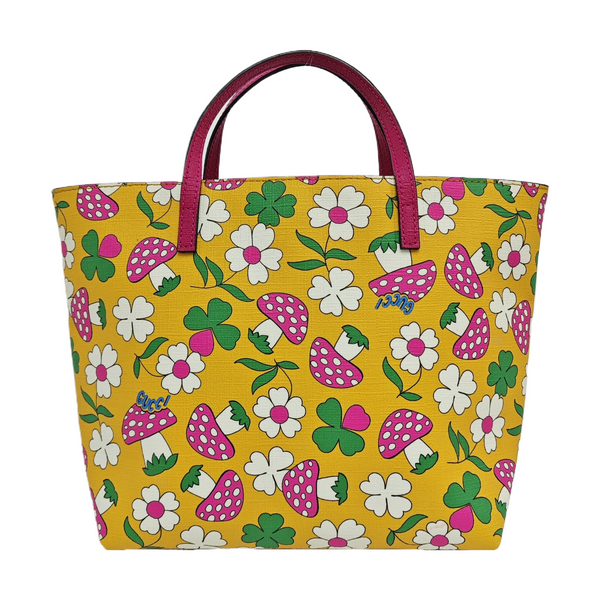 GG Imprime Coated Canvas Yellow