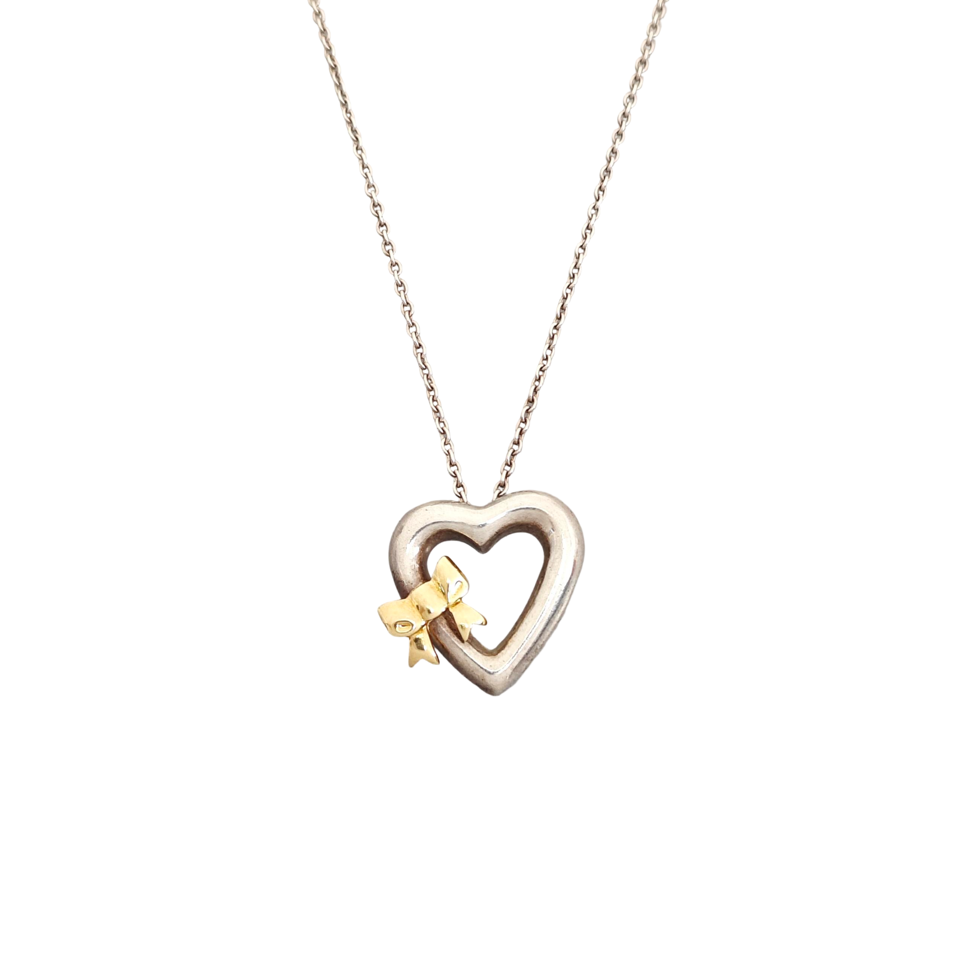 Tiffany Hearts 925 Sterling Silver Necklace