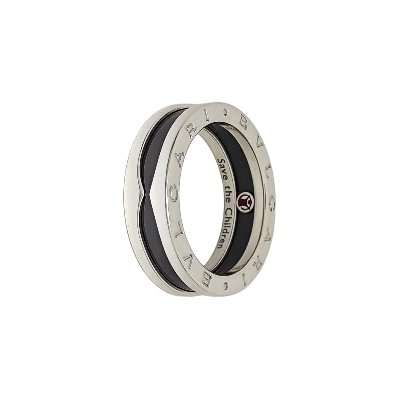 B.ZERO1 925 Sterling Silver Ring EU 57