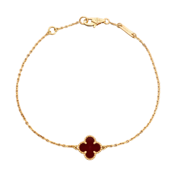 Sweet Alhambra 18k Rose Gold Bracelet