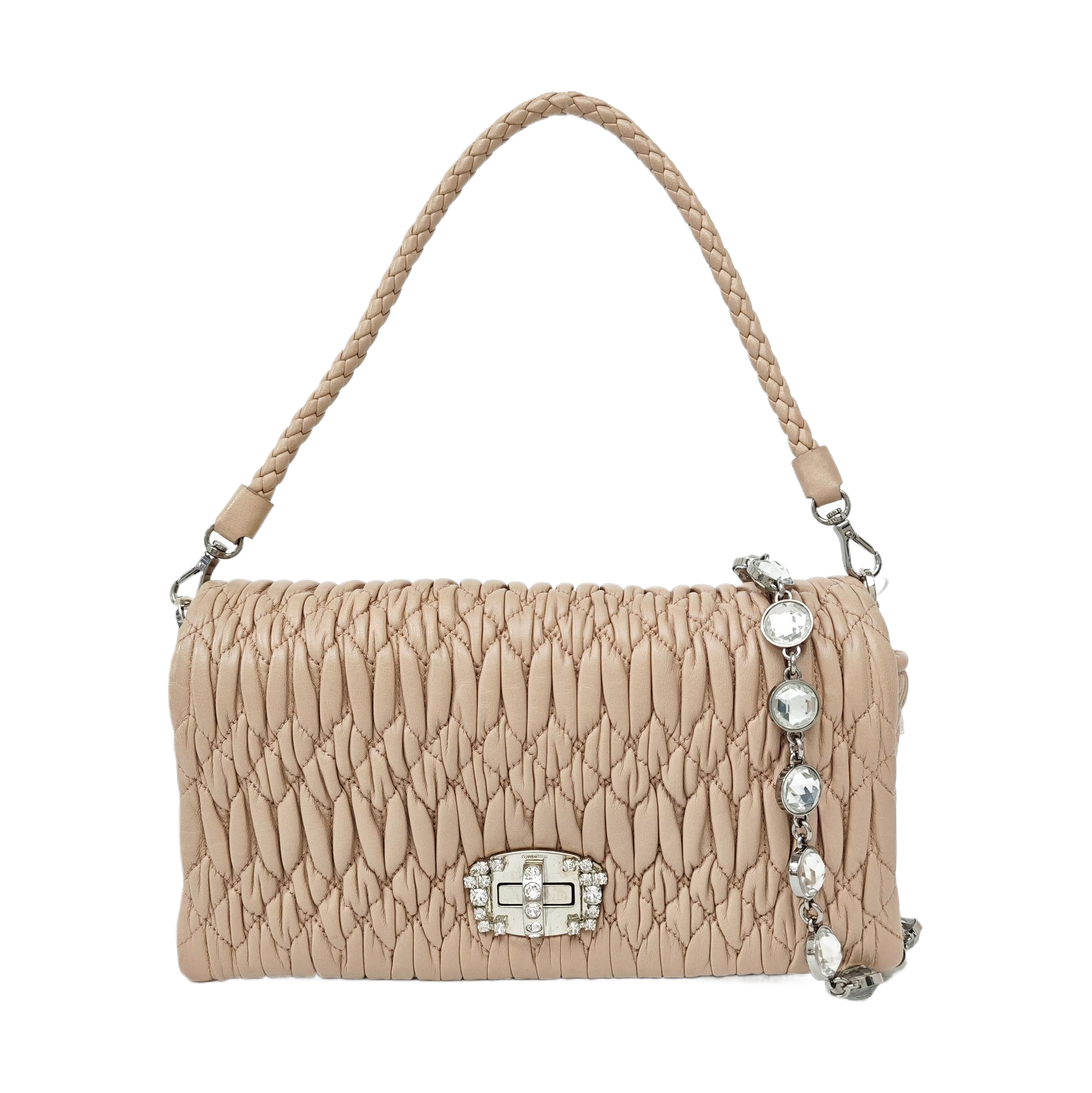 Crystal Lambskin Pink