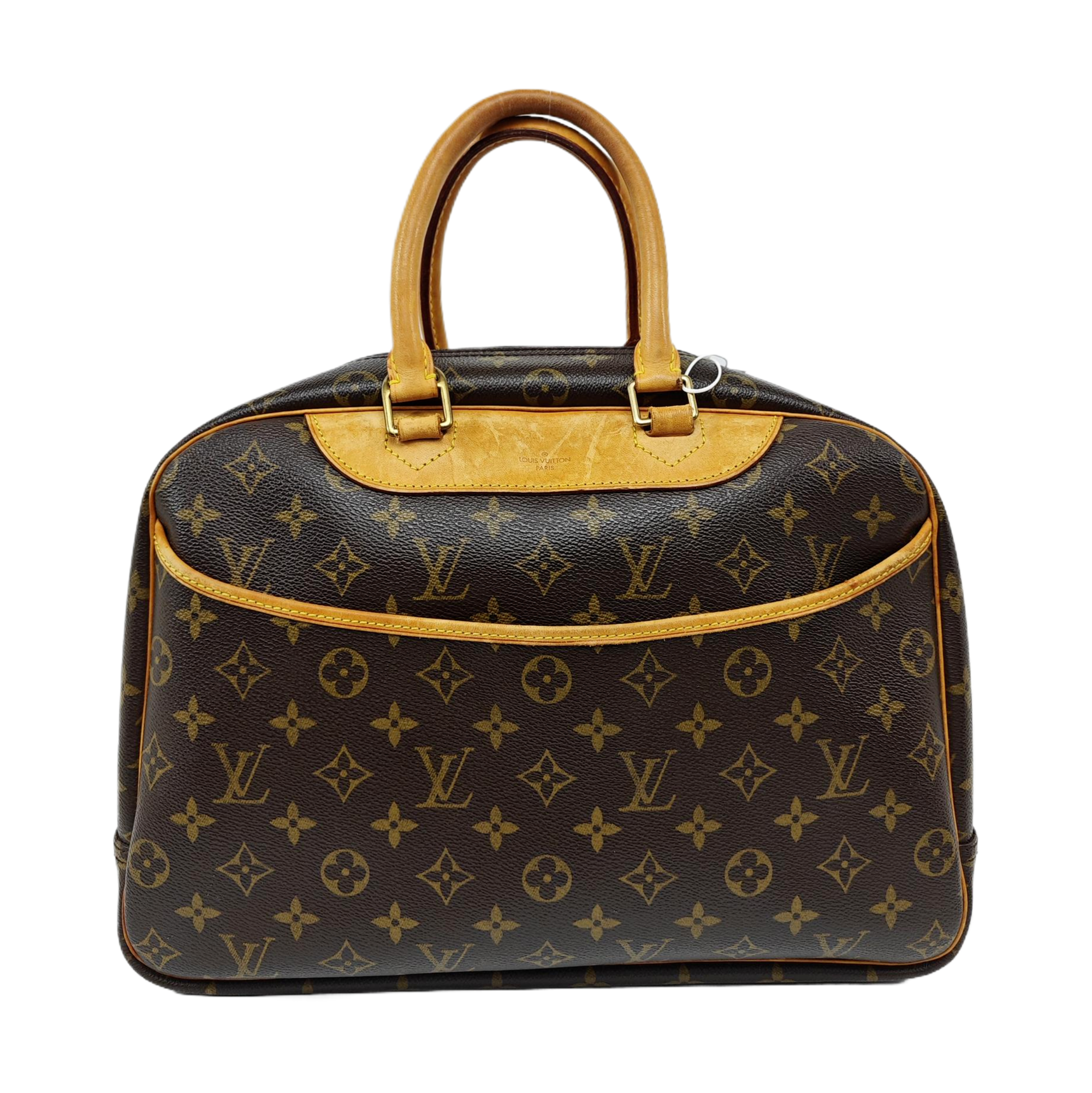 DEAUVILLE Monogram Coated Canvas Brown