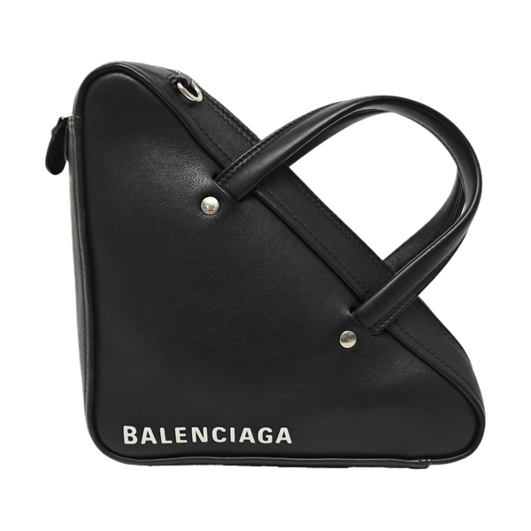Triangle Calfskin Black