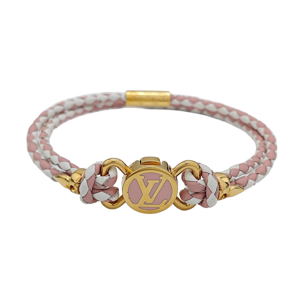 Leather White Bracelet