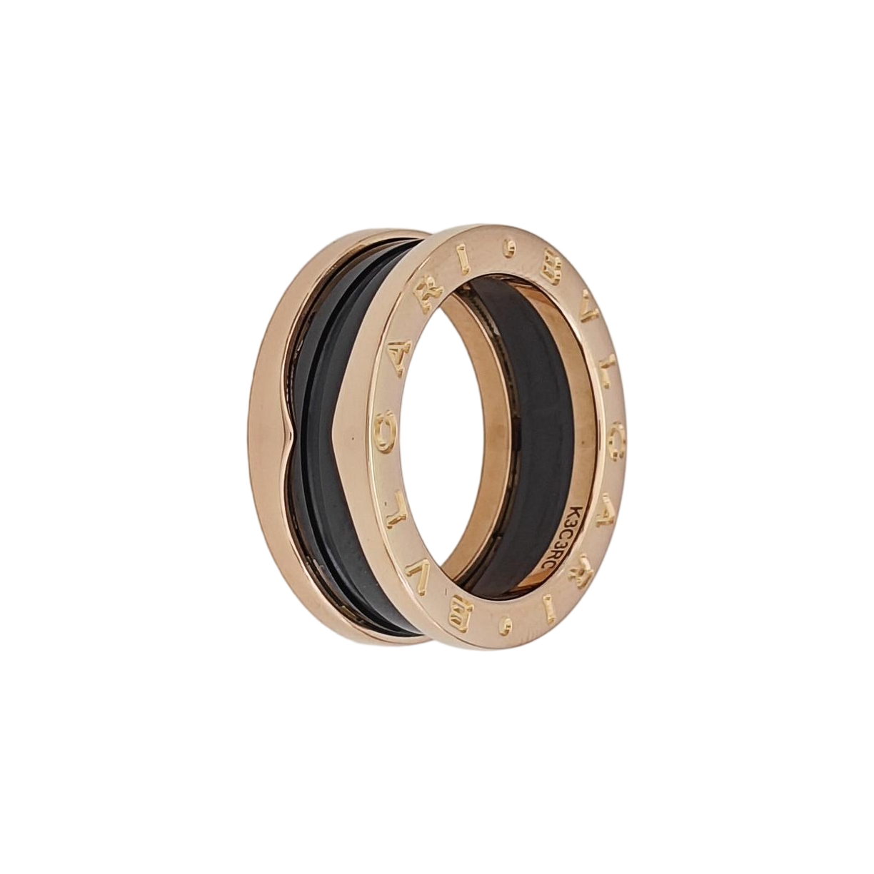 B.ZERO1 18k Rose Gold Ring EU 53