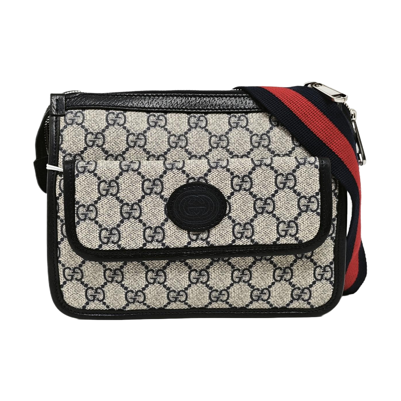 Retro Monogram Coated Canvas Blue