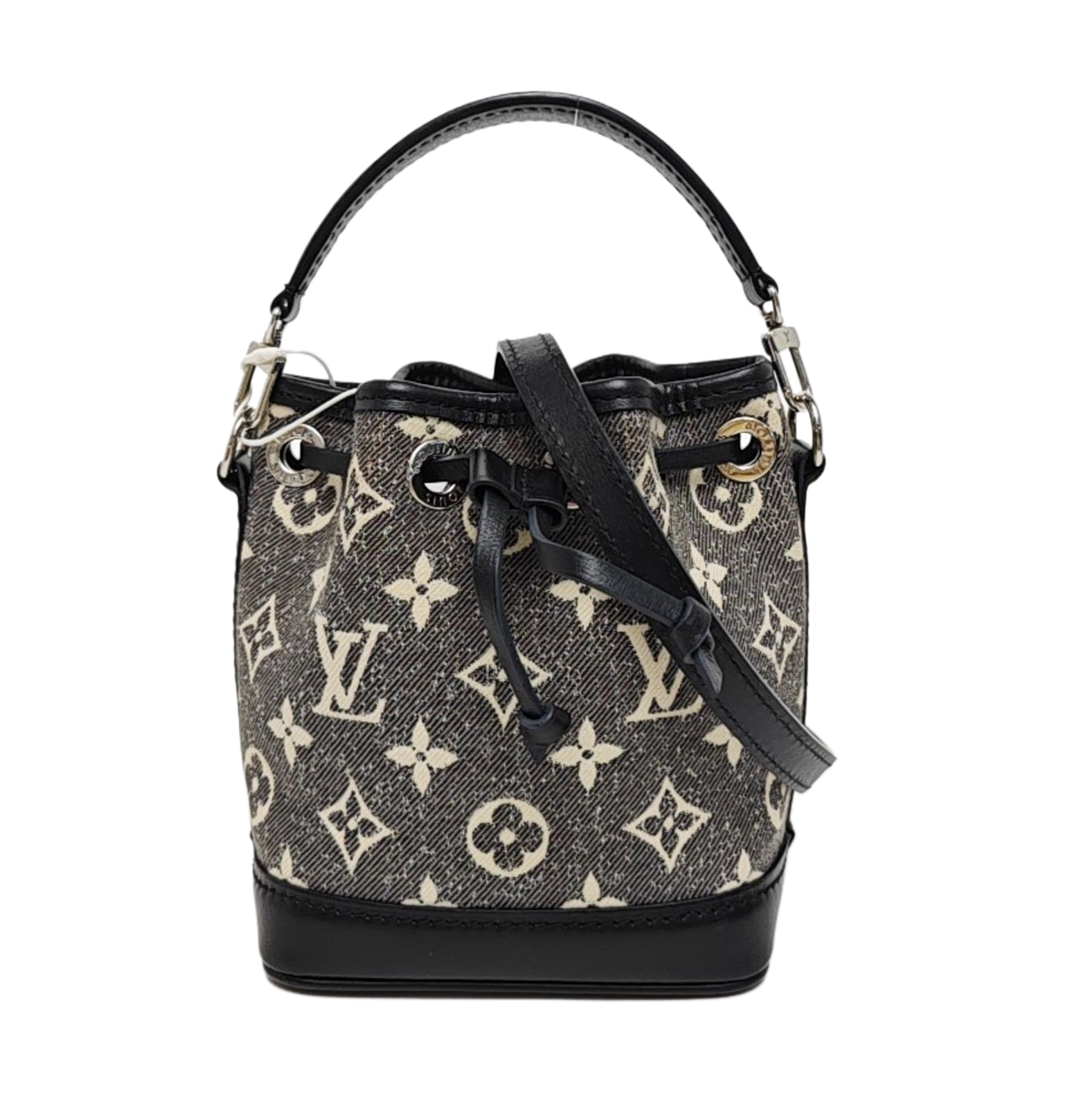 NOÉ Nano Monogram Canvas Gray