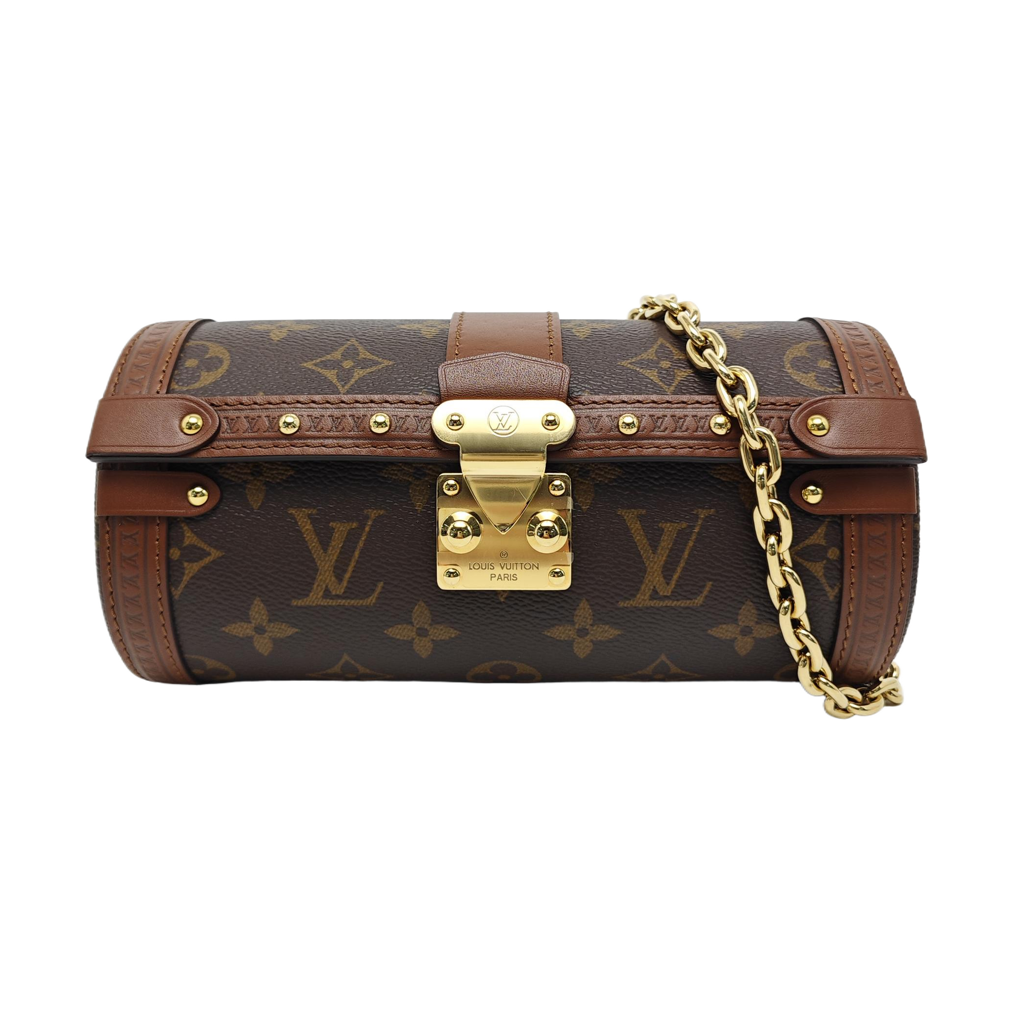 PAPILLON 19 Monogram Coated Canvas Brown