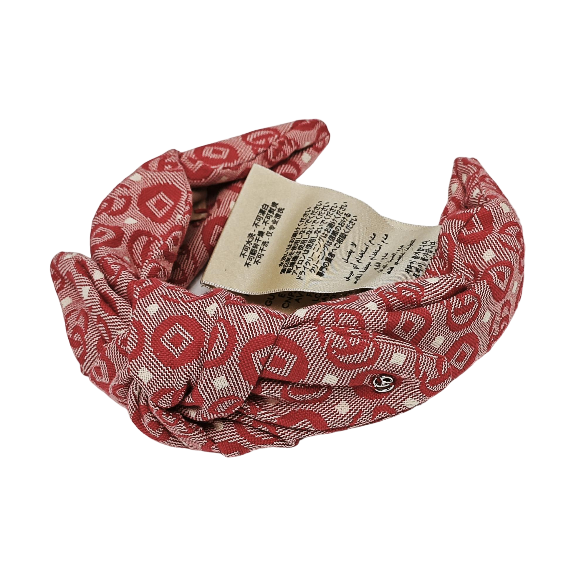 Cotton Hairband Red