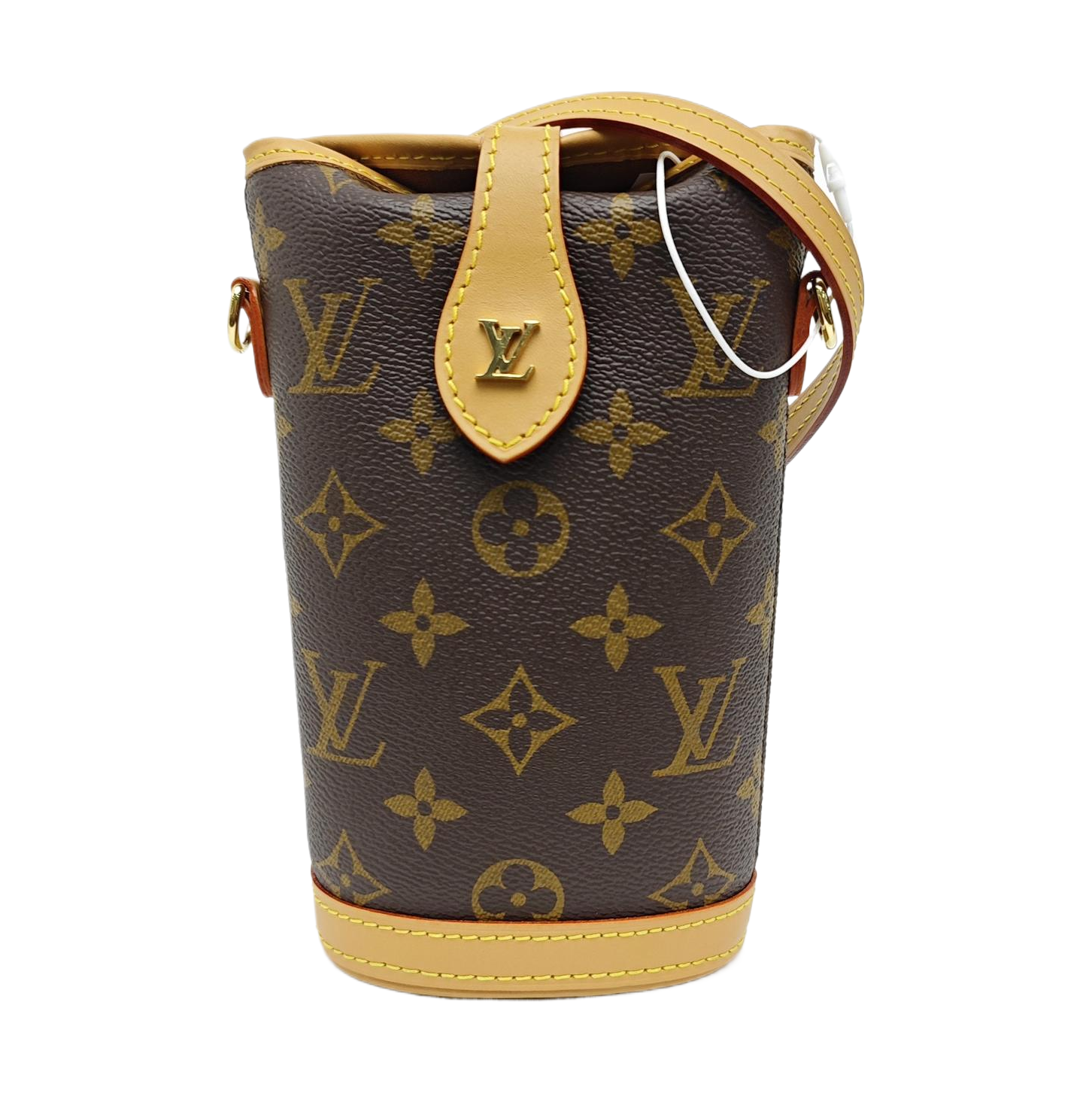 FOLD ME Monogram Coated Canvas Brown
