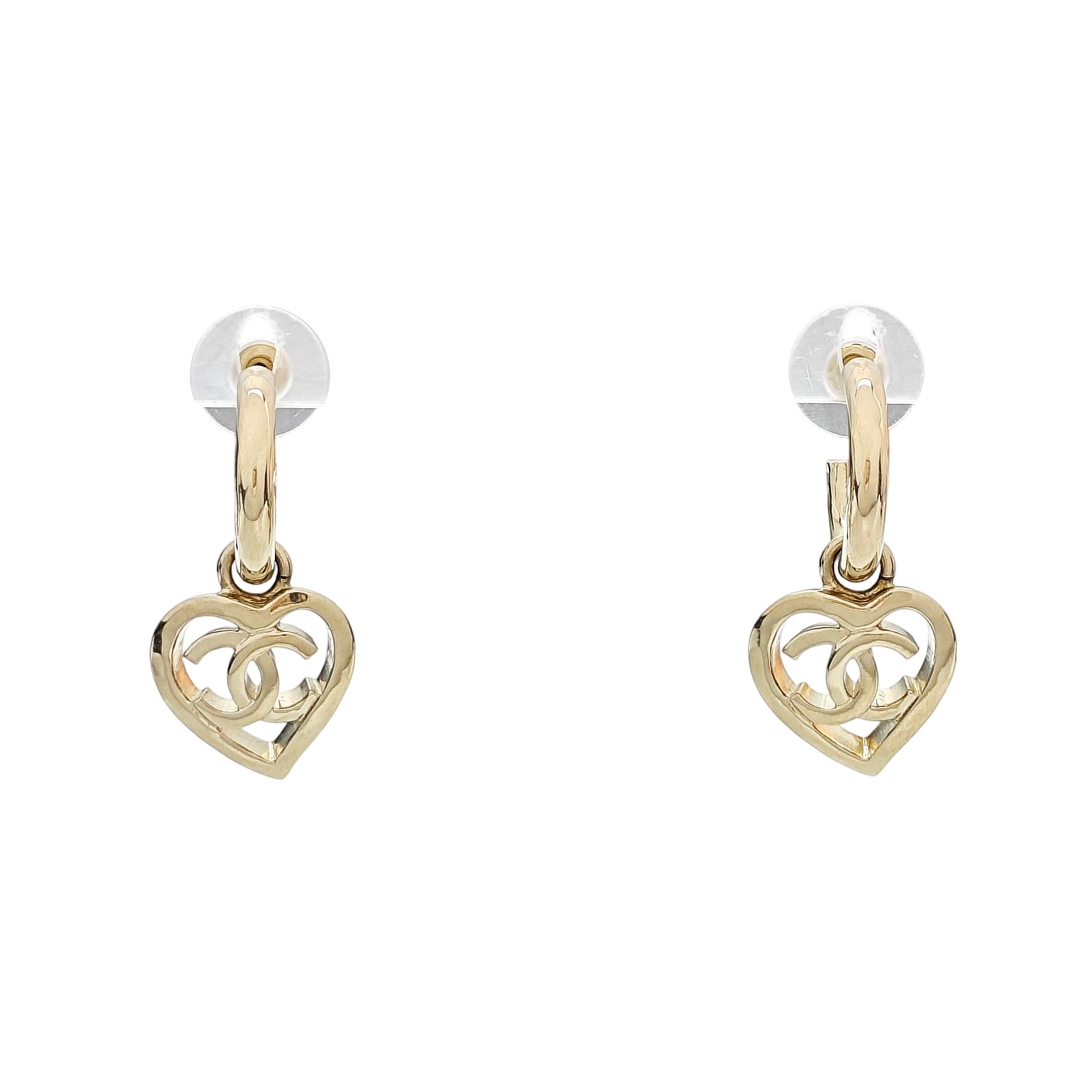 Metal Gold Stud Earrings