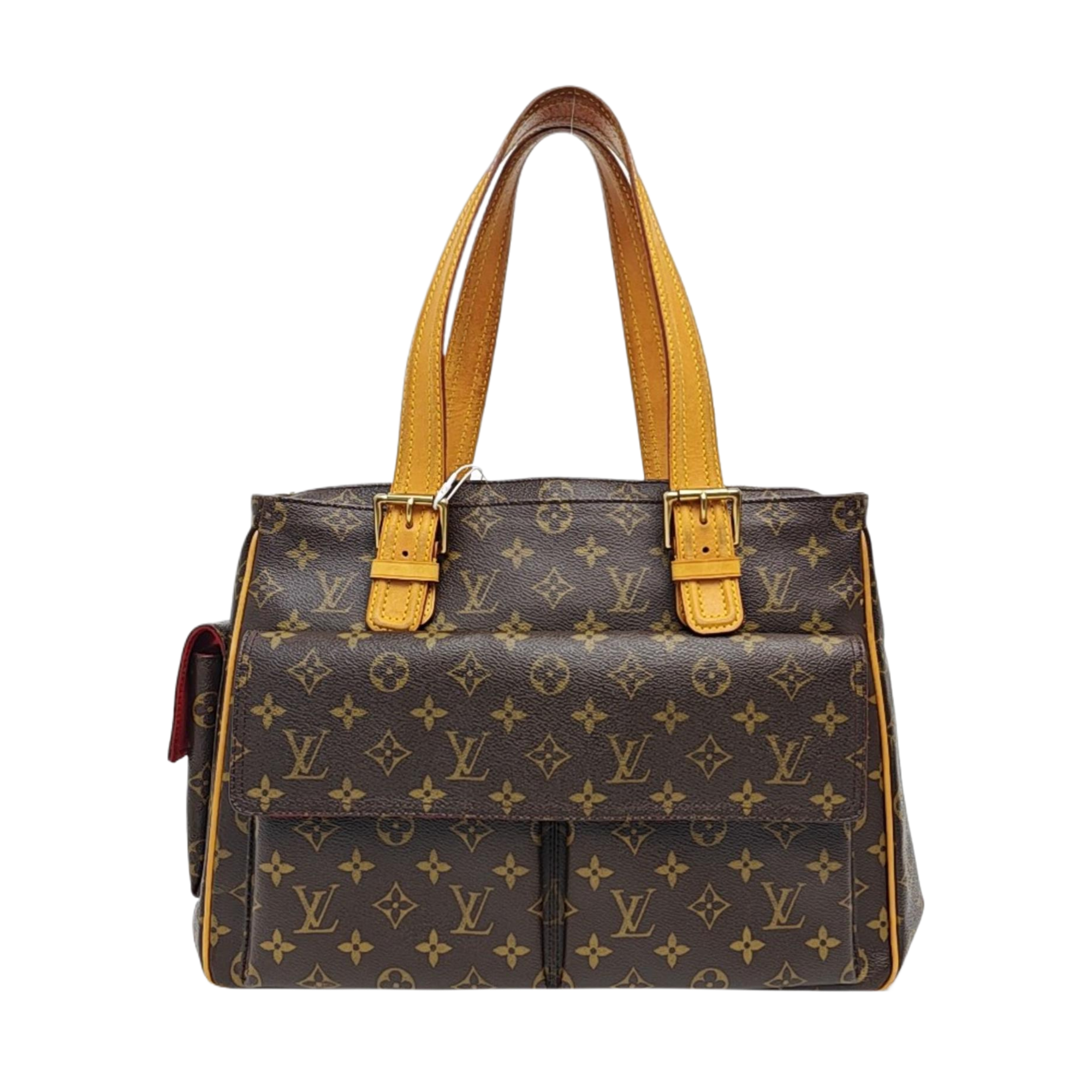 MULTIPLE Monogram Coated Canvas Brown