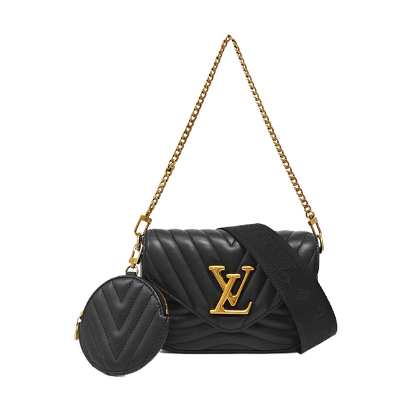 NEW WAVE Quilted Calfskin Black