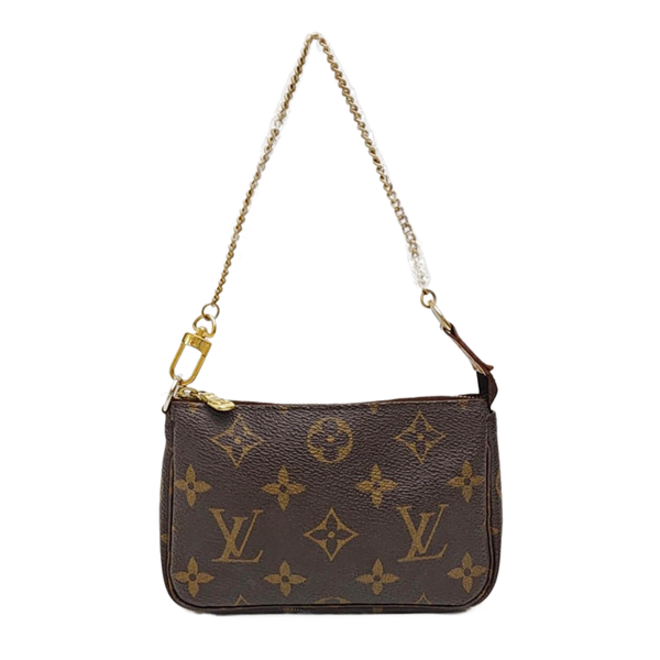 ACCESSOIRES Mini Monogram Coated Canvas Brown
