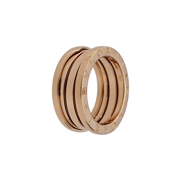B.ZERO1 18k Rose Gold Ring EU 52