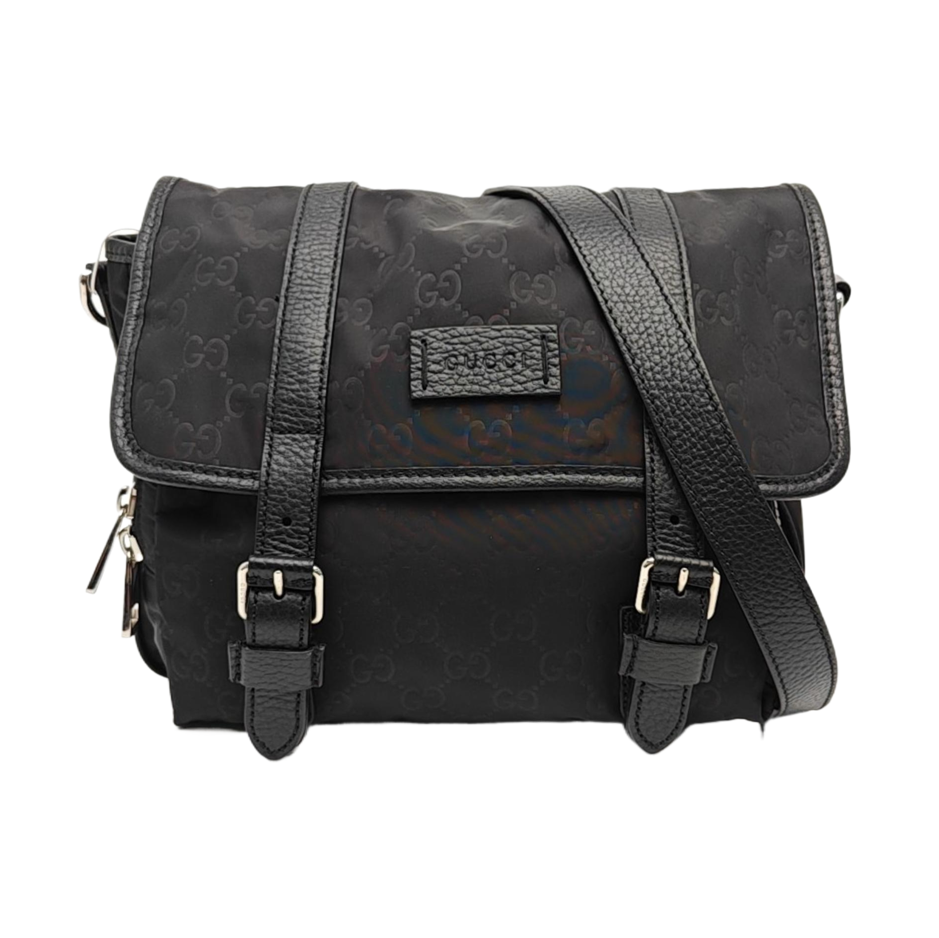 Messenger Monogram Nylon Black