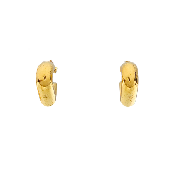 Metal Gold Stud Earrings