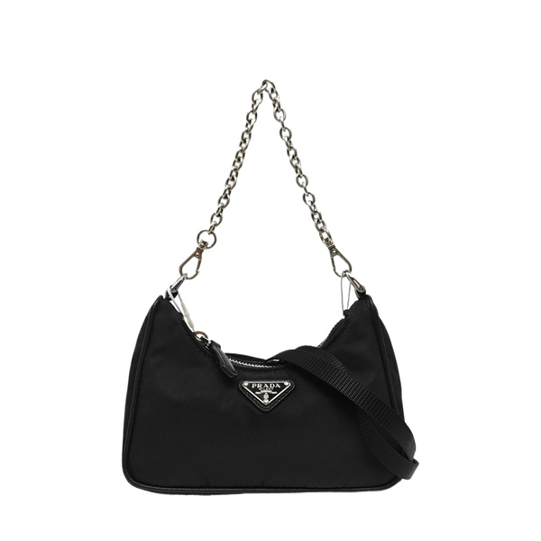 Authenticated pre-owned  Re-Edition2005 Nylon Black - Shoulder Bag at Looply