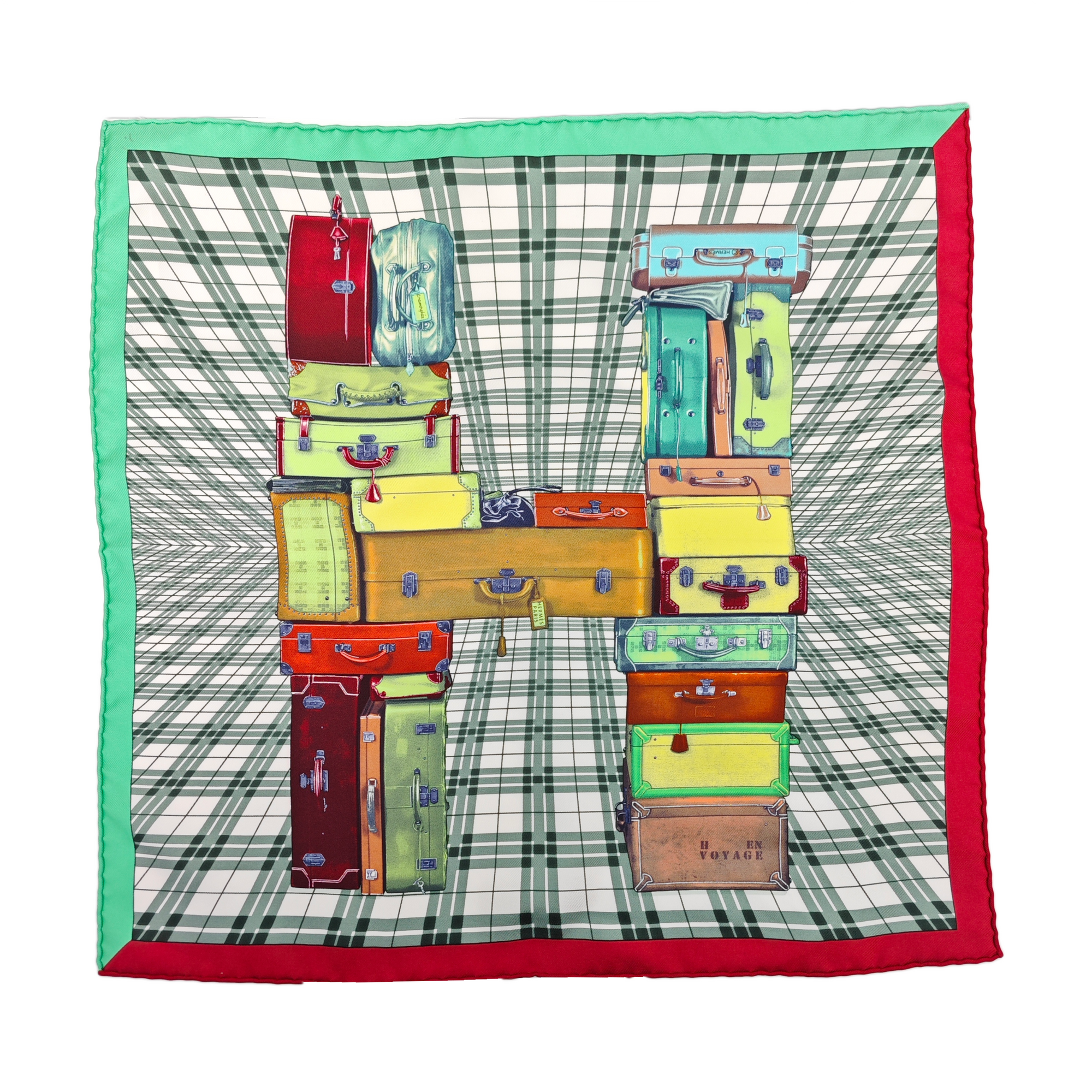 Mulberry Silk Silk Scarf Multicolor