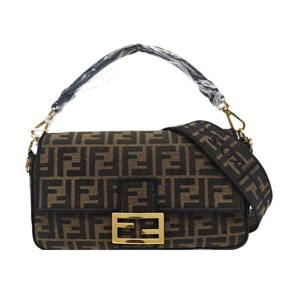 Baguette Medium Canvas Brown