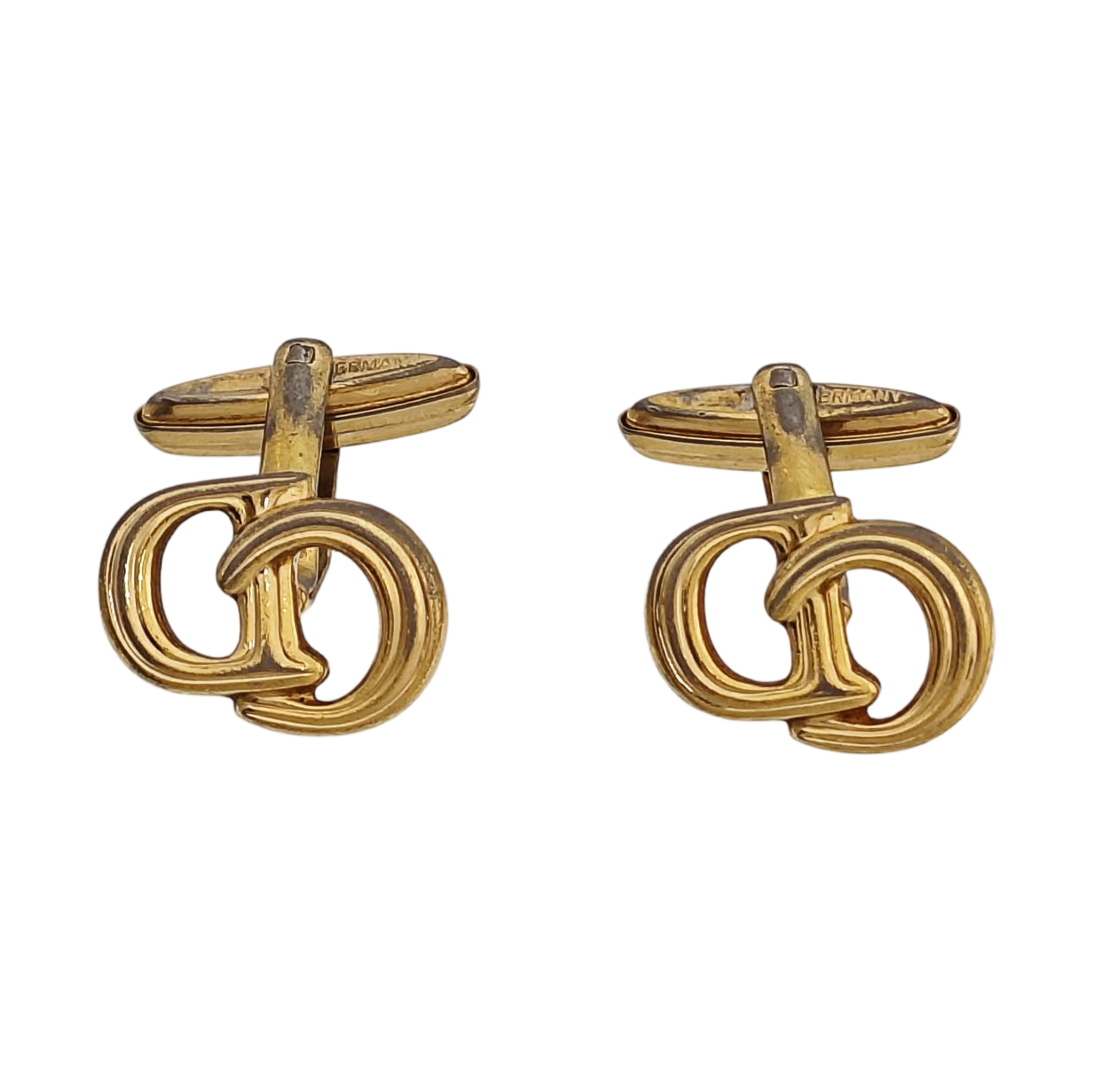 Metal Cufflink Gold